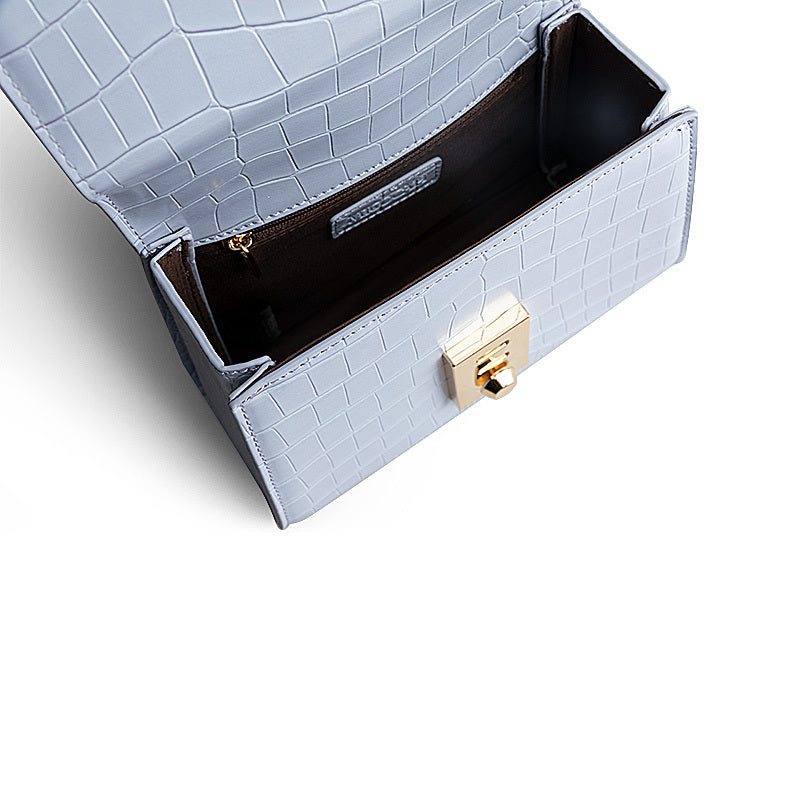 Damen-Ledertasche im Nischen-Design – Hand- und Umhängetasche