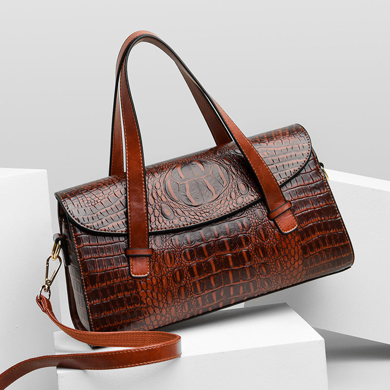 Muster-Handtasche mit Schulterriemen