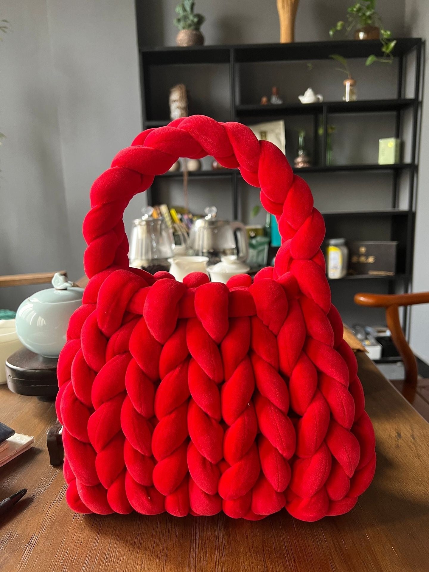 Handgewebte Damentasche – DIY Design