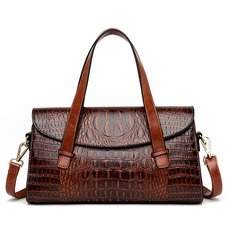Muster-Handtasche mit Schulterriemen