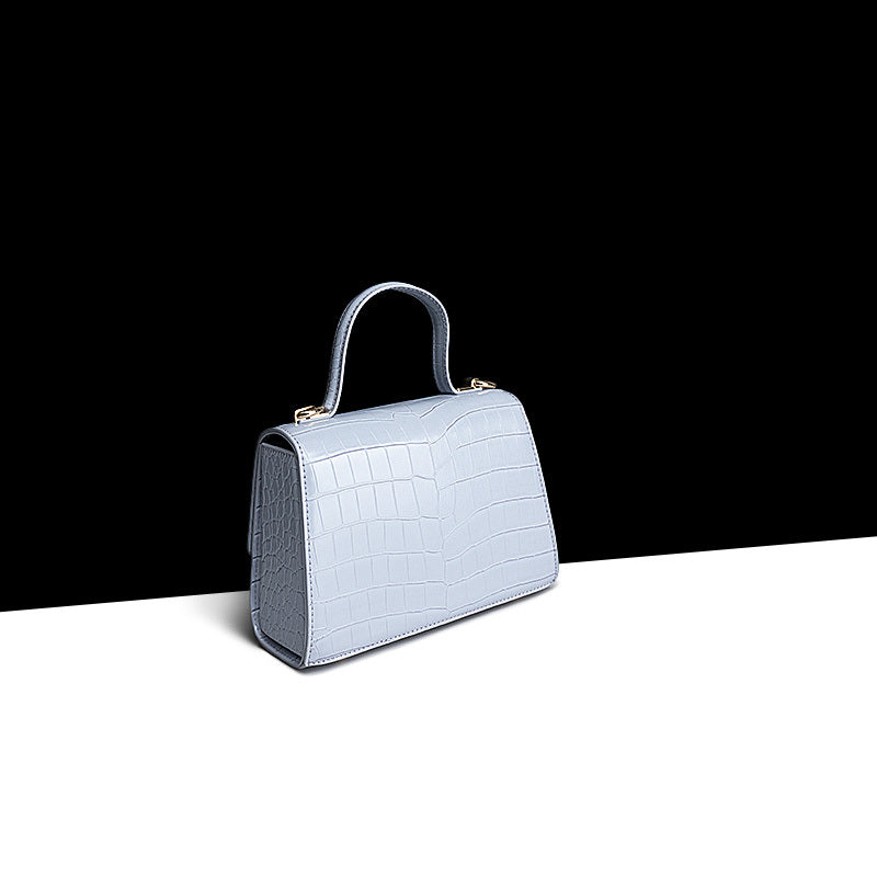 Damen-Ledertasche im Nischen-Design – Hand- und Umhängetasche